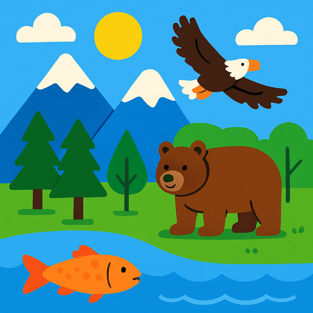 Nature Explorers - Wild Habitat Adventure Paint By Numbers Art
