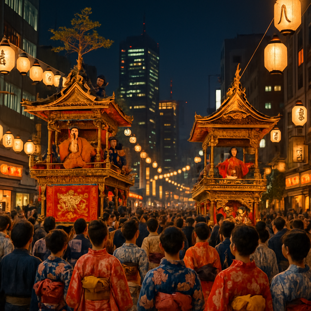 Gion Festival - Tokyo Number Painting