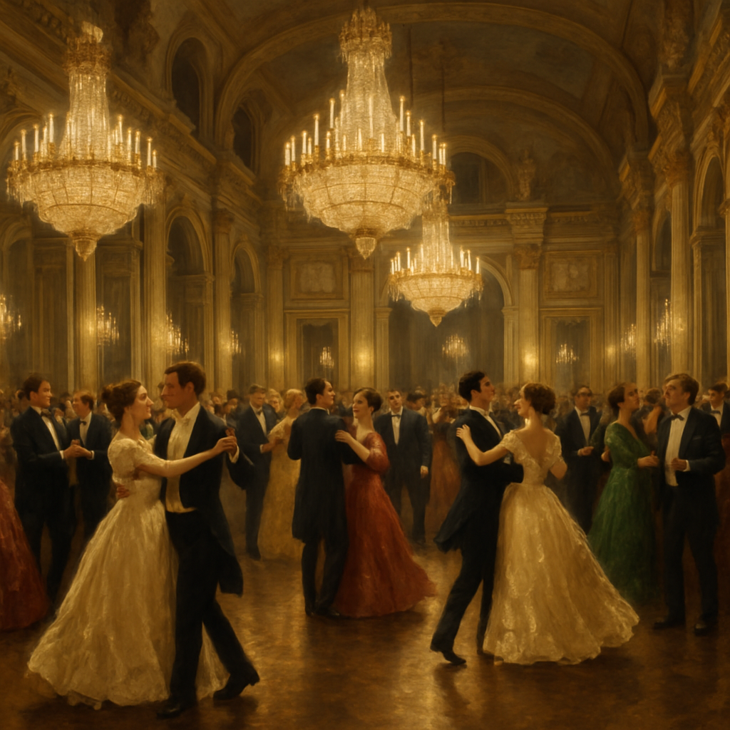 Vienna Ball Season - Vienna Number Painting