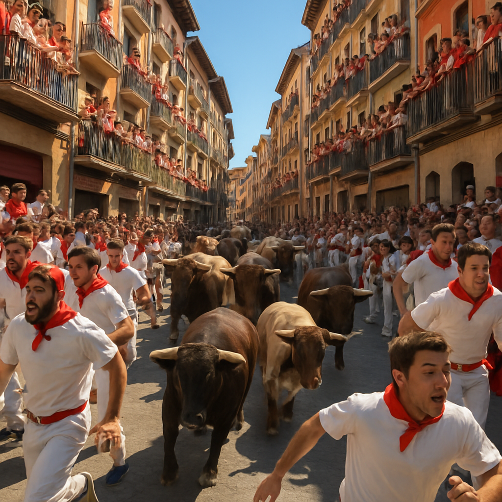 Dia De San Fermin - Spain Paint By Numbers Art