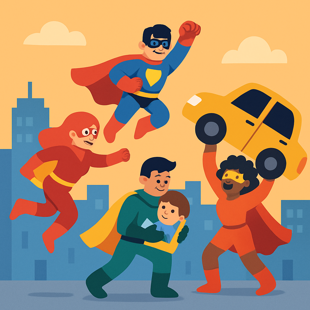 Comic Book Superheroes Paint By Number