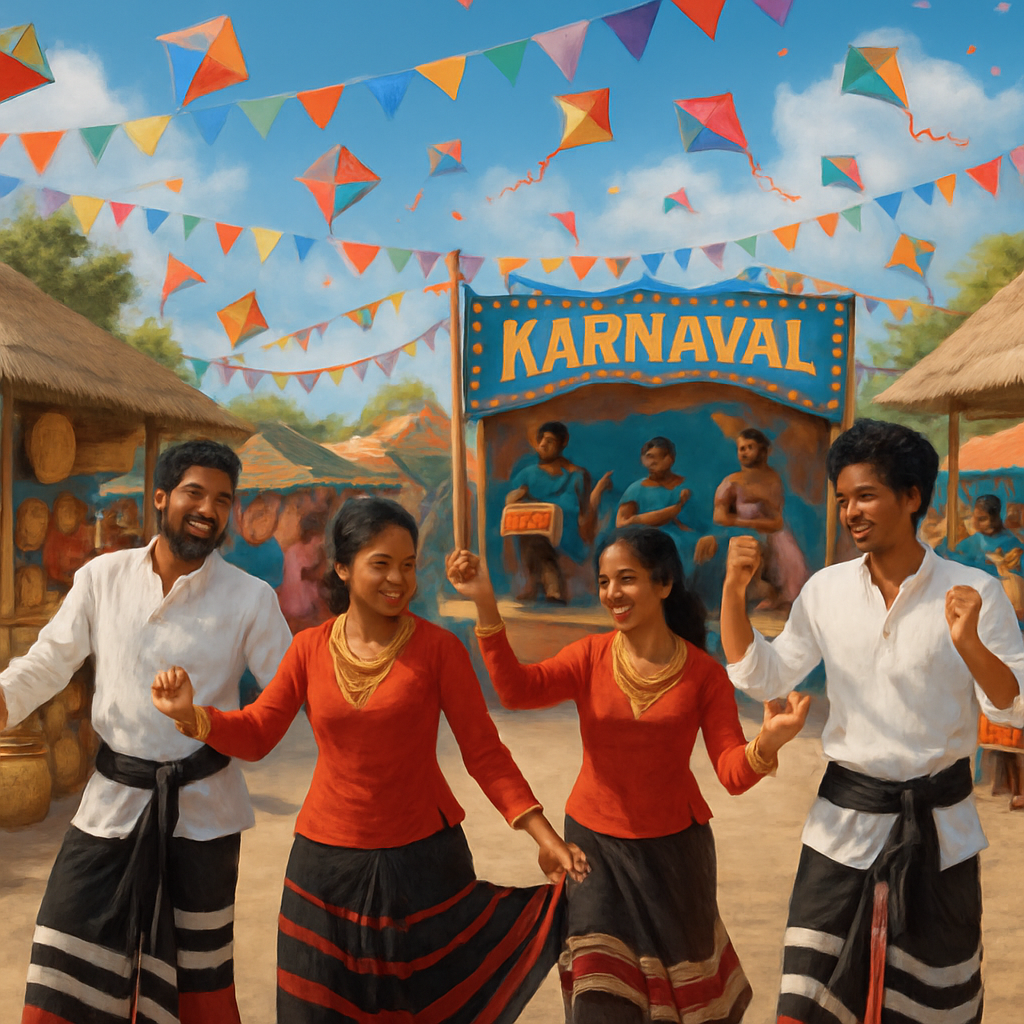 Karnaval - Maldives Painting By Numbers Kit