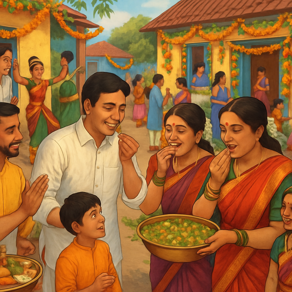 Ougadi - India Painting By Numbers Kit