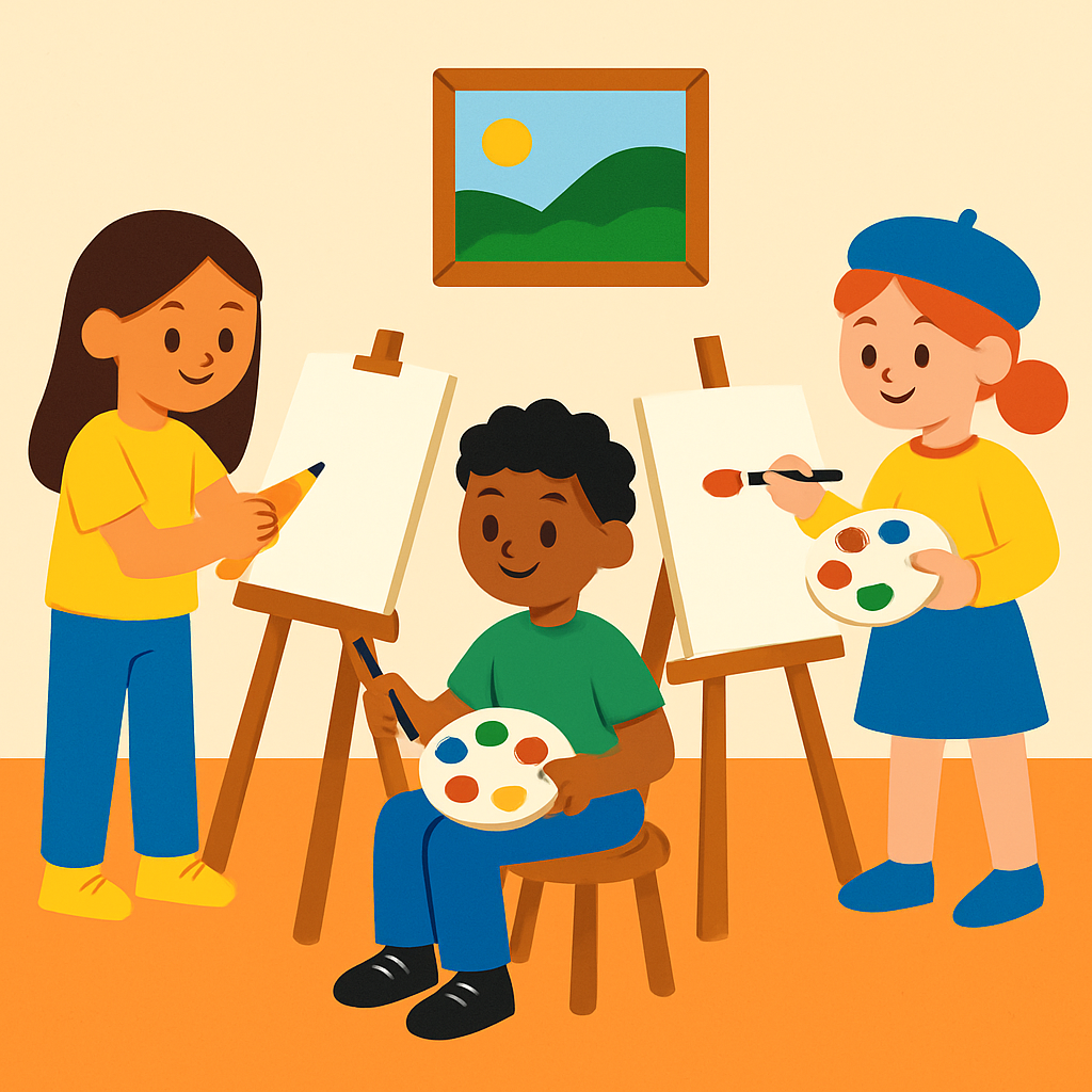 Artistic Journey Numbered Painting Kits