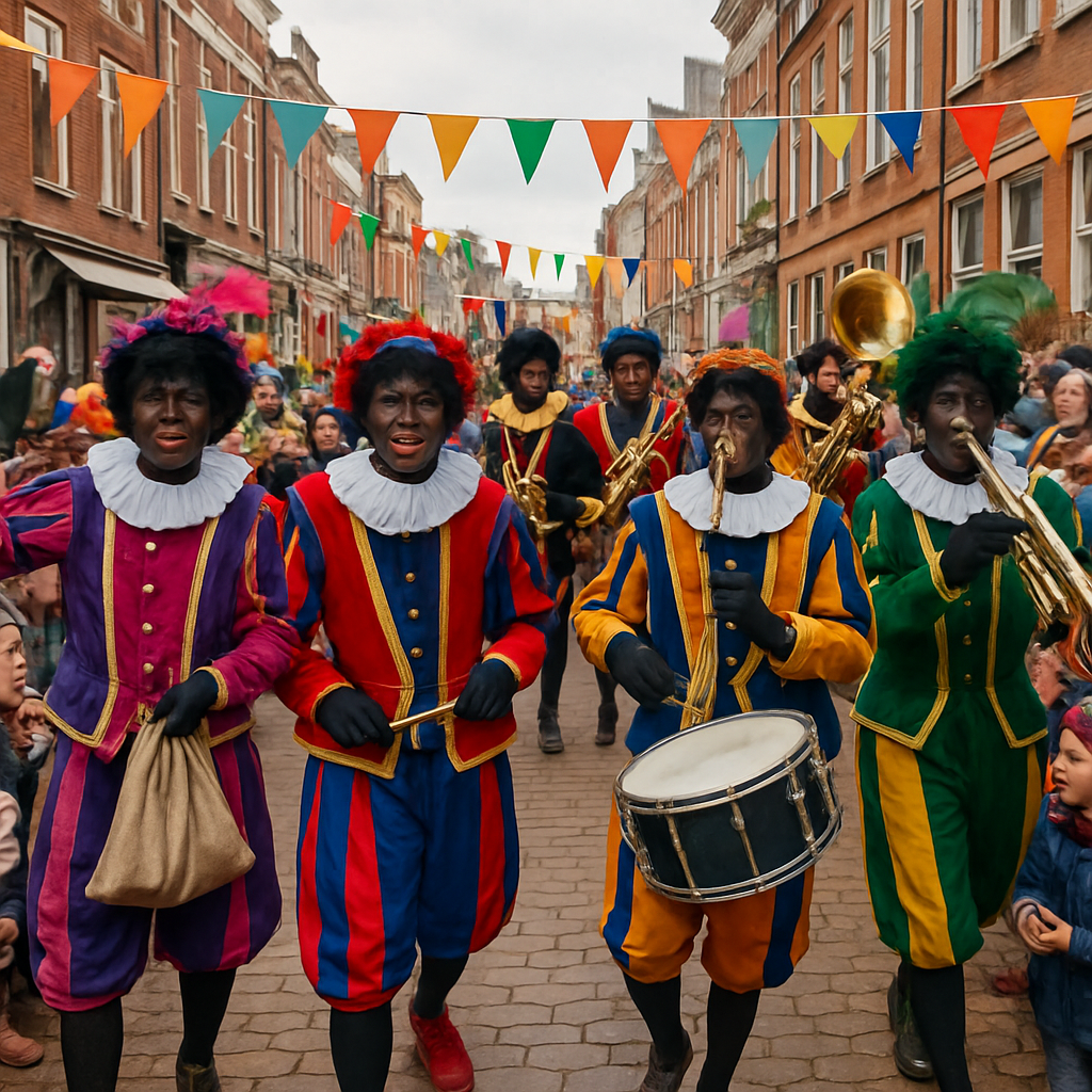 Zwarte Piet Festival - The Netherlands Number Painting
