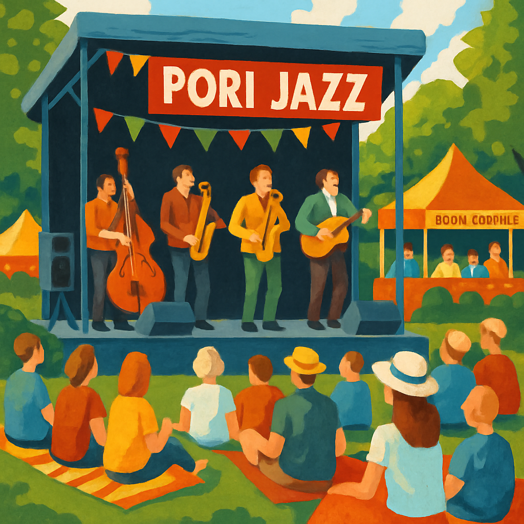 Pori Jazz Festival - Pori, Finland Paint By Numbers Art