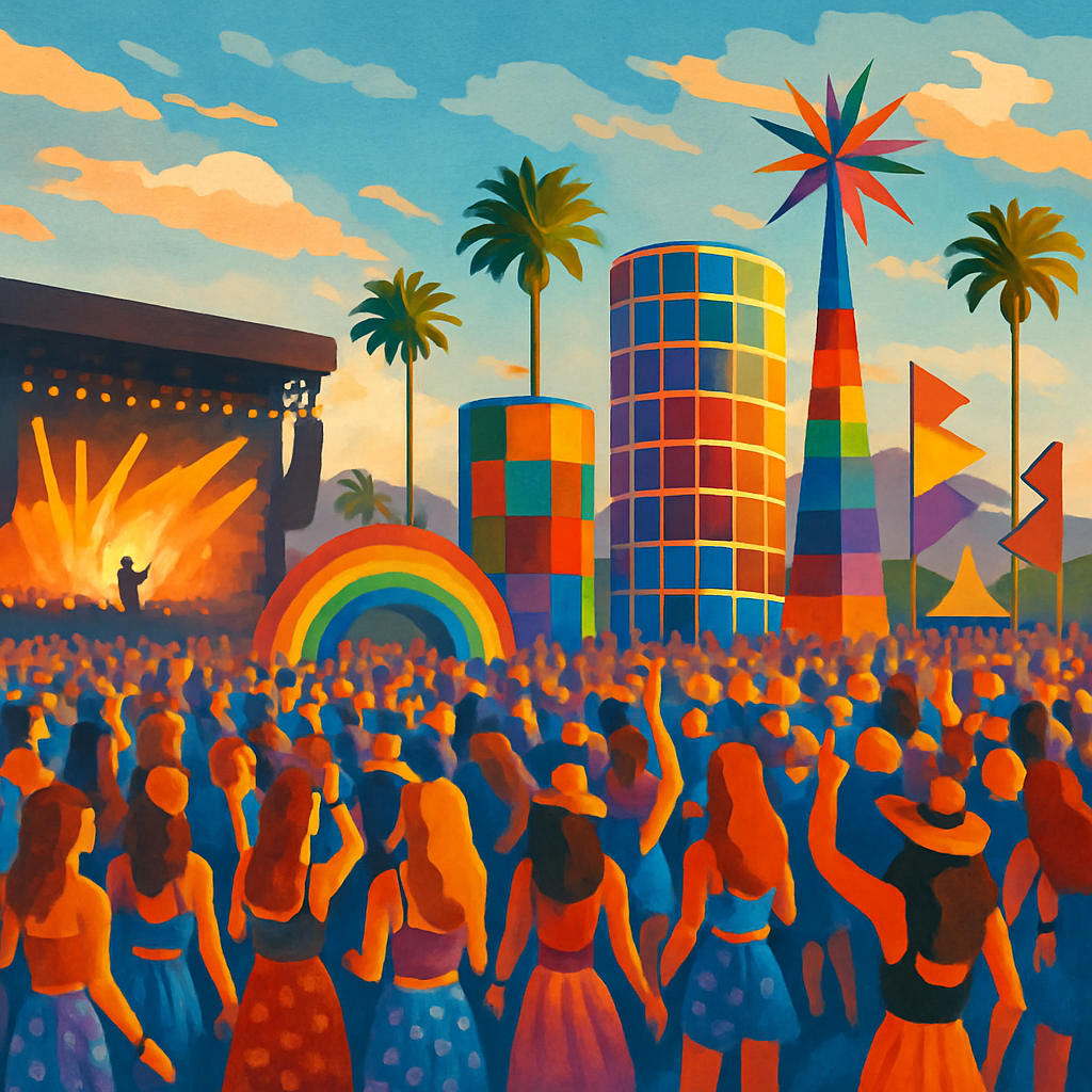 Coachella - Indio, USA Paint By Numbers Art