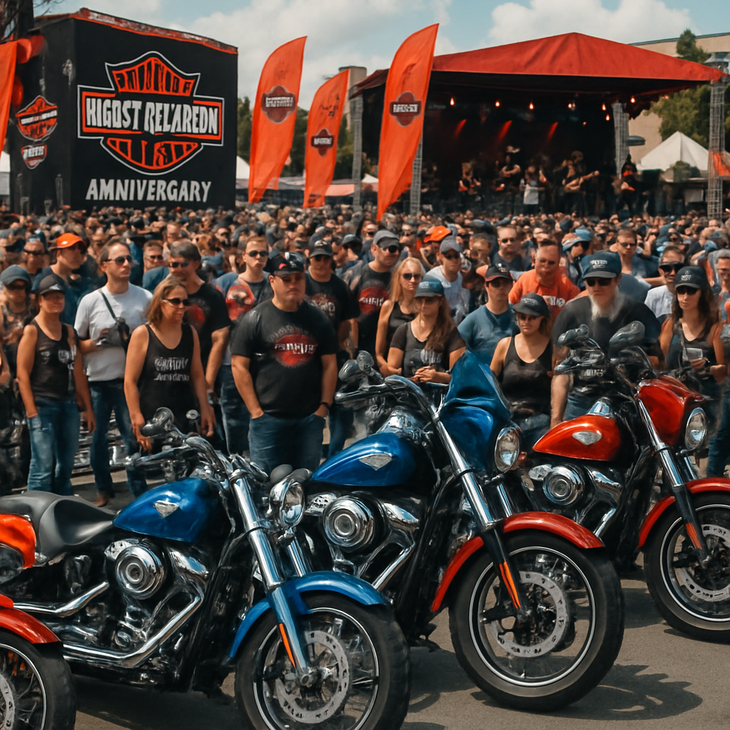 Harley-Davidson 115th Anniversary - USA Numbered Painting Kits