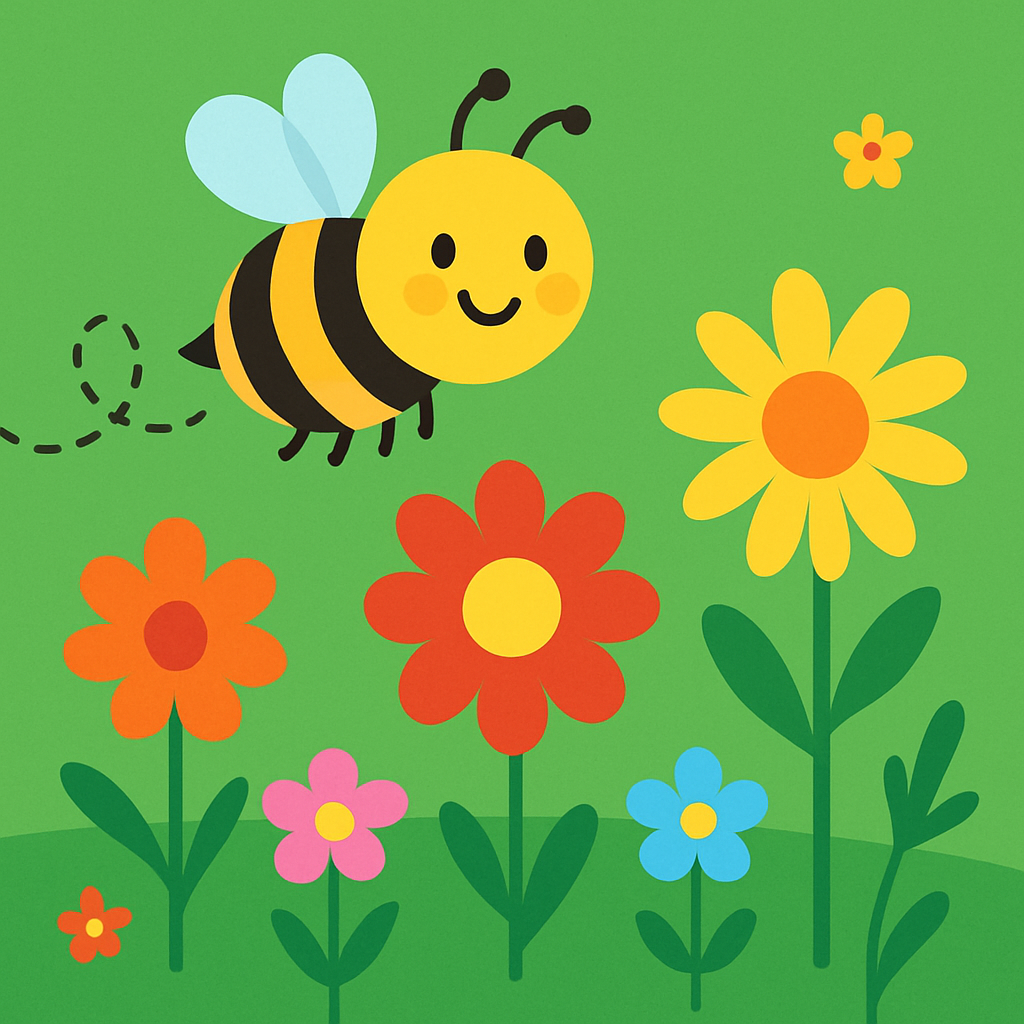Busy Bee’s Garden Numbered Painting Kits