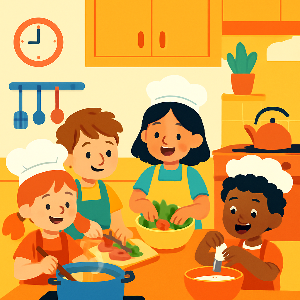 Little Chef's Delight Numbered Painting Kits