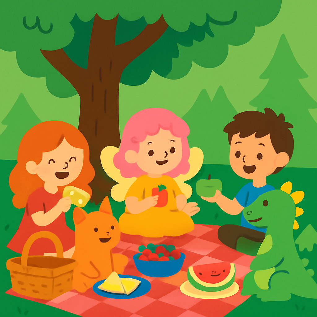 Forest Fairytale Picnic Numbered Painting Kits