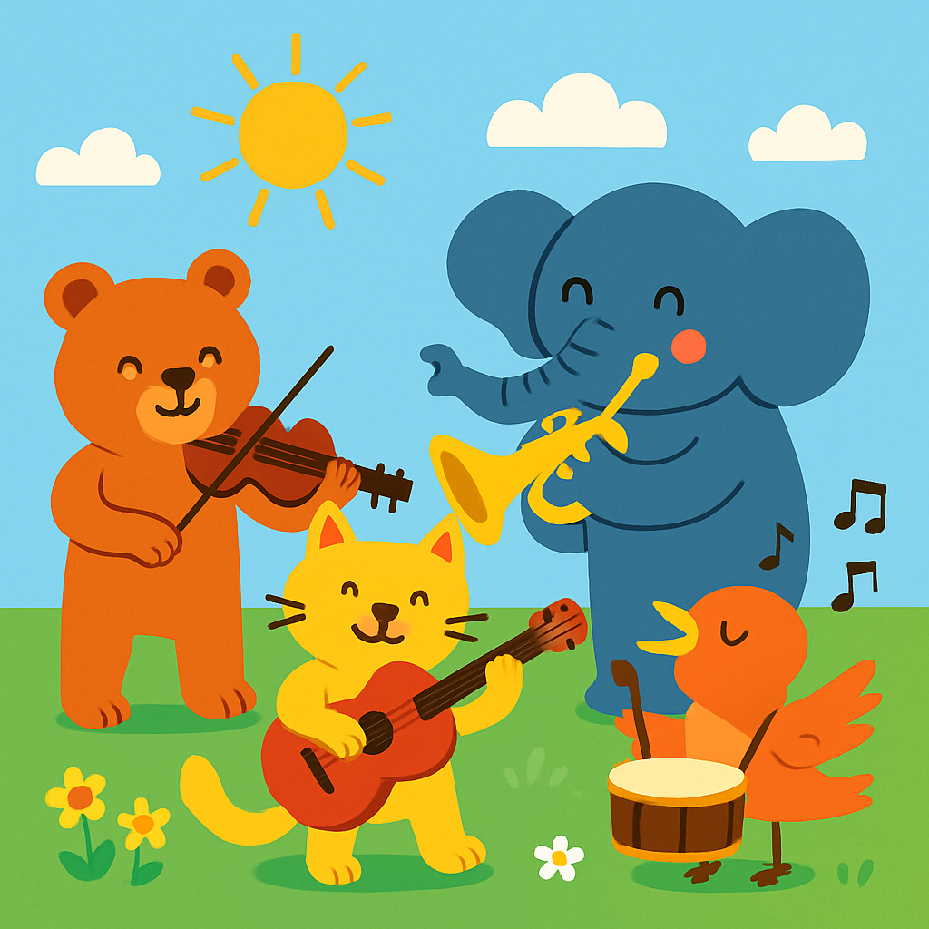 Animal Kingdom Concert Numbered Painting Kits