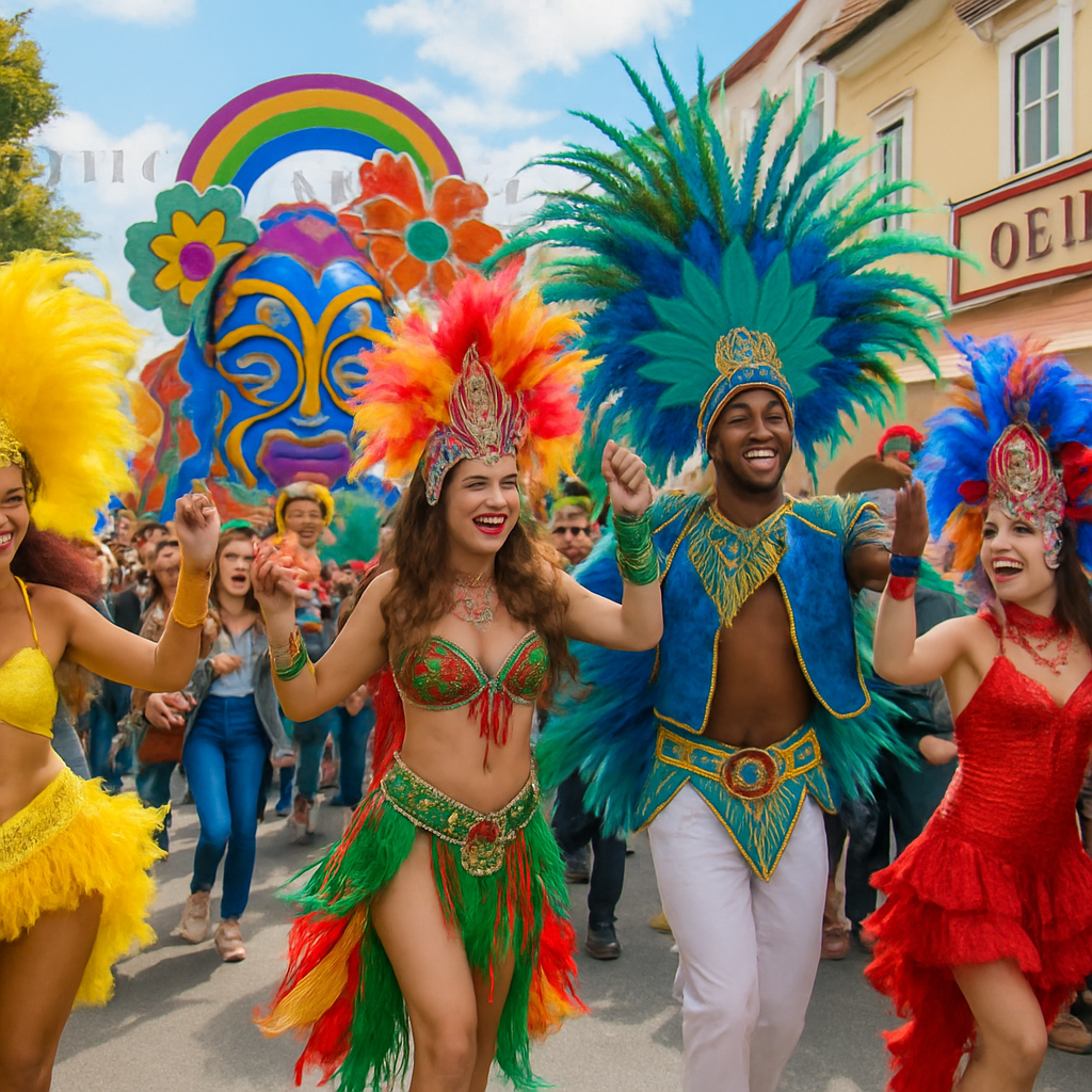 Oeiras Carnival Number Painting