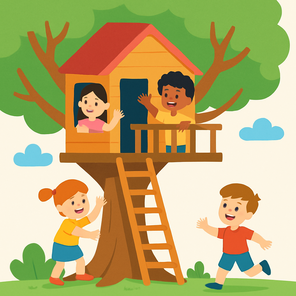 The Treehouse Adventure DIY Paint By Numbers