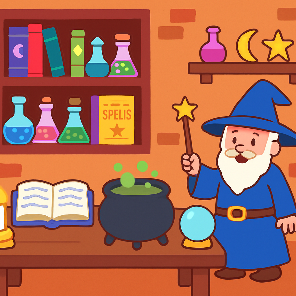 The Wizard's Workshop DIY Paint By Numbers