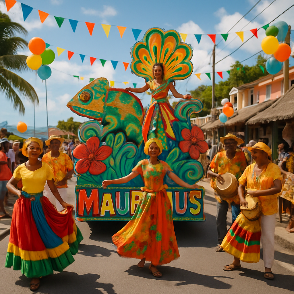 Karnival Des Arts - Mauritius Paint By Numbers Kits