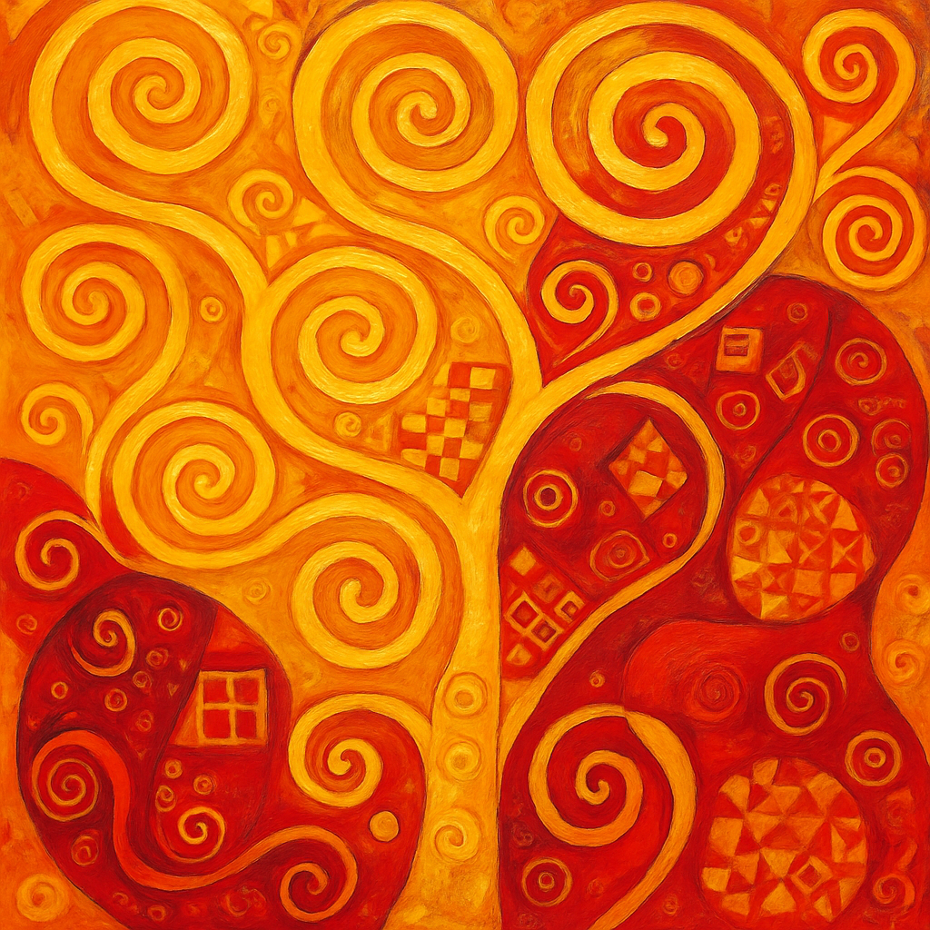 Klimt's Golden Enchantment Paint By Numbers