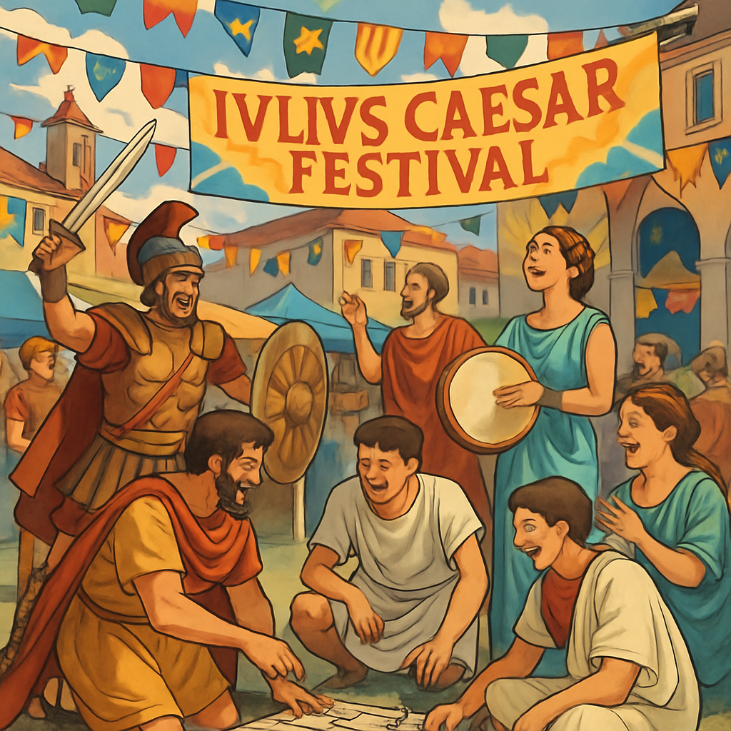 Julius Caesar Festival - Romania Paint By Numbers Kits