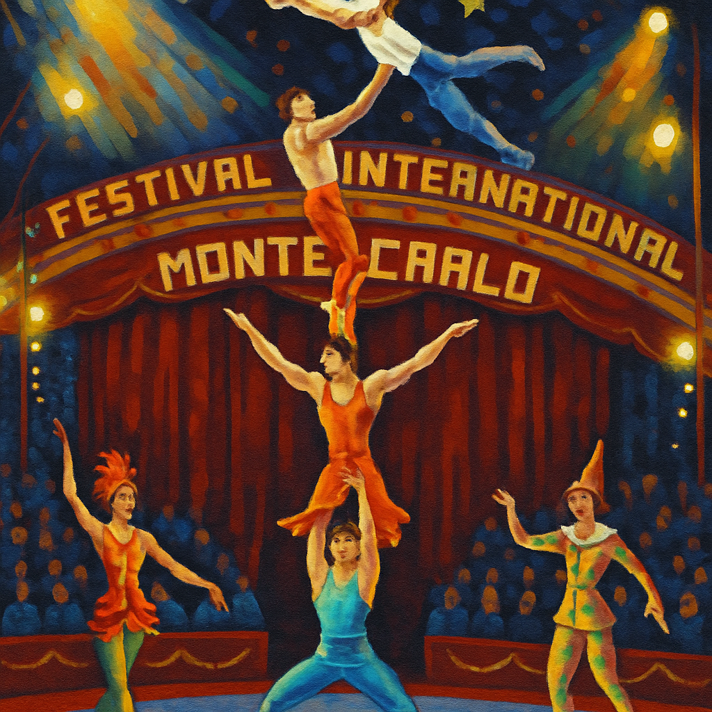 Circus Festival - Monaco Paint By Numbers Kits
