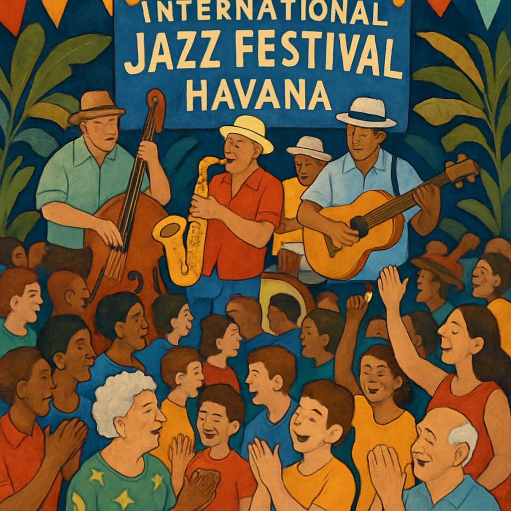 International Jazz Festival - Cuba Paint By Numbers Kits