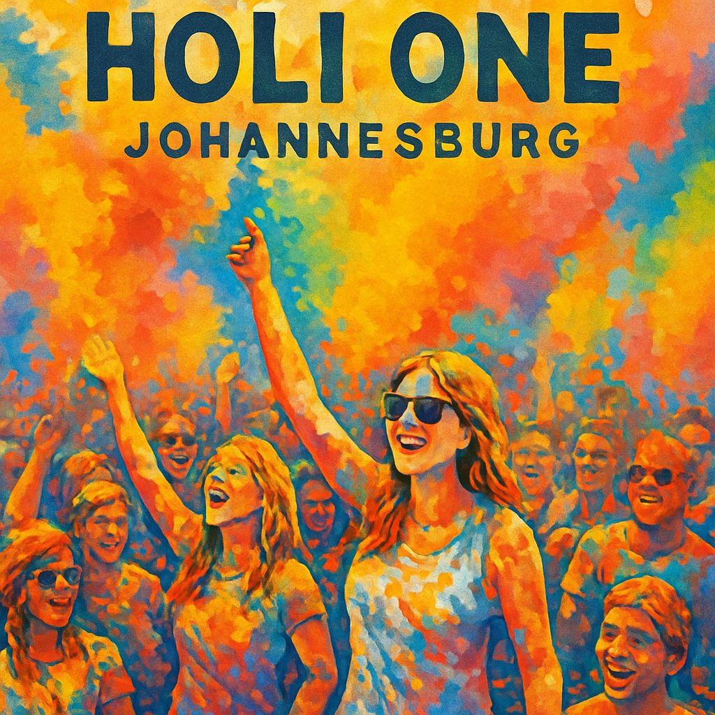 Holi One Festival - Johannesburg Paint By Numbers