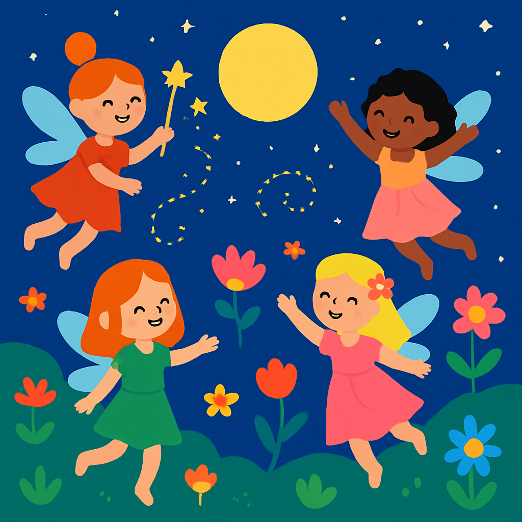 Enchanting Fairy Celebration Paint By Numbers Kits