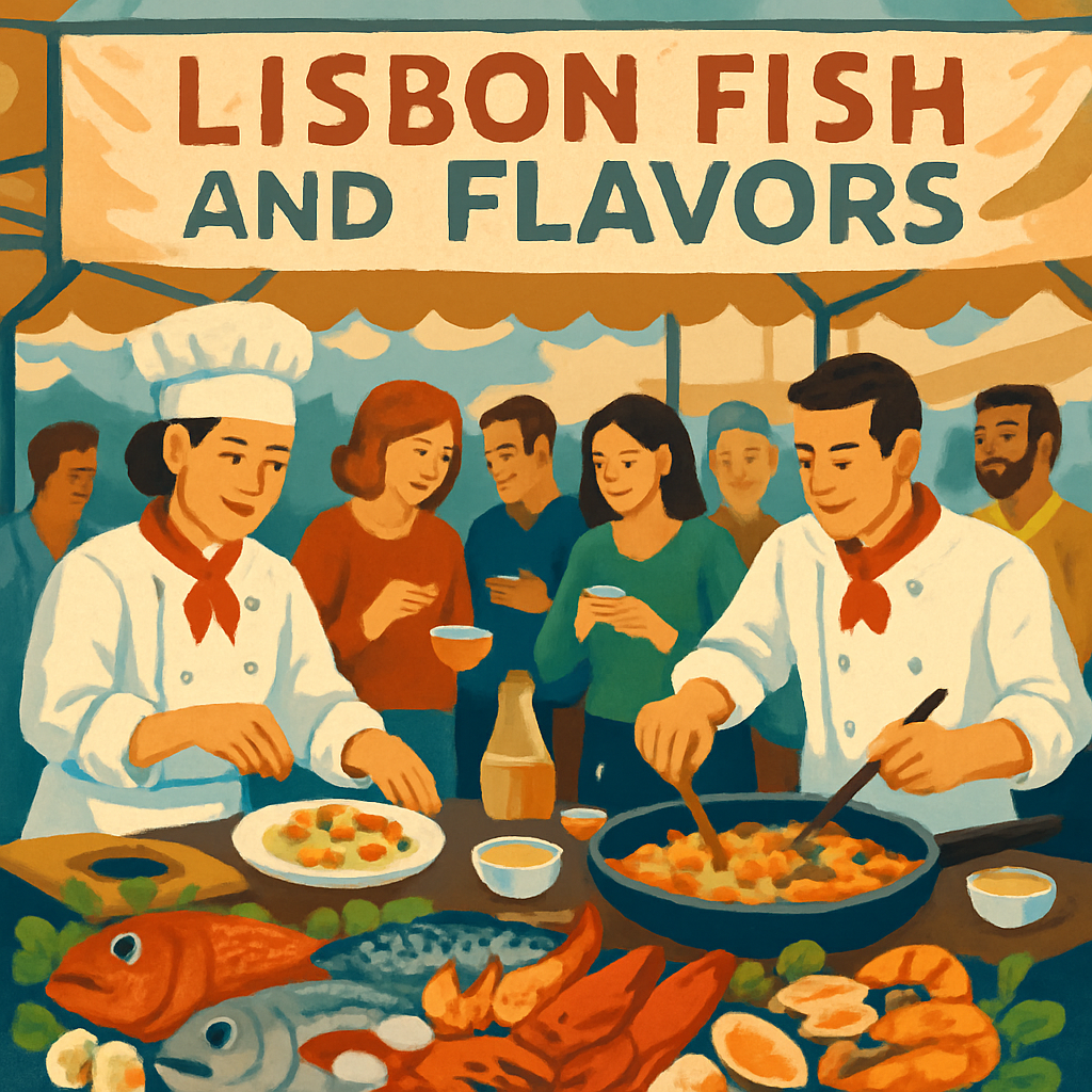 Lisbon Fish And Flavors Festival Painting Number Kit