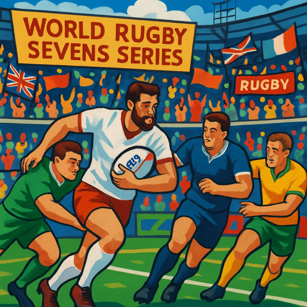 World Rugby Sevens Series Painting Number Kit