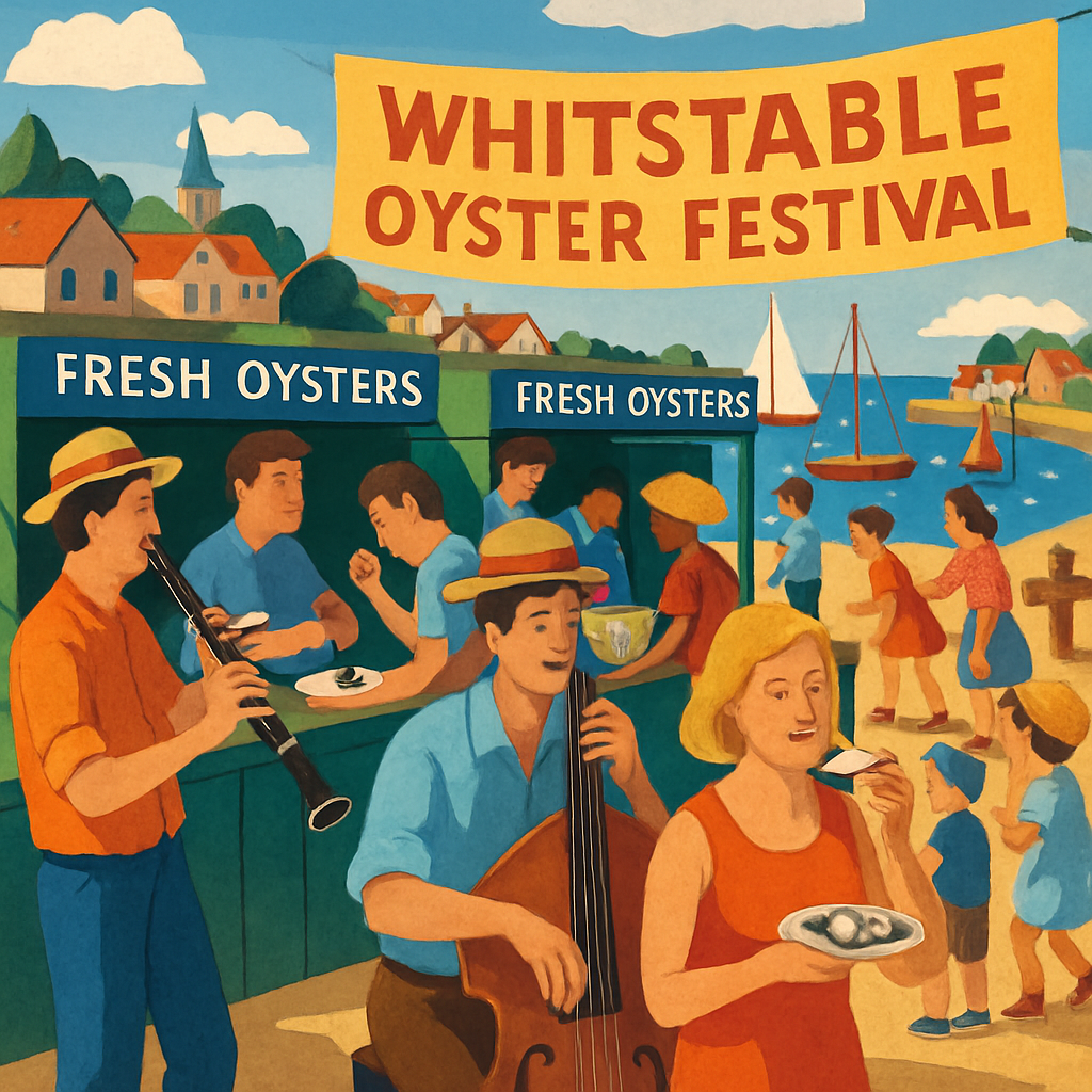 Whitstable Oyster Festival - UK Paint By Color