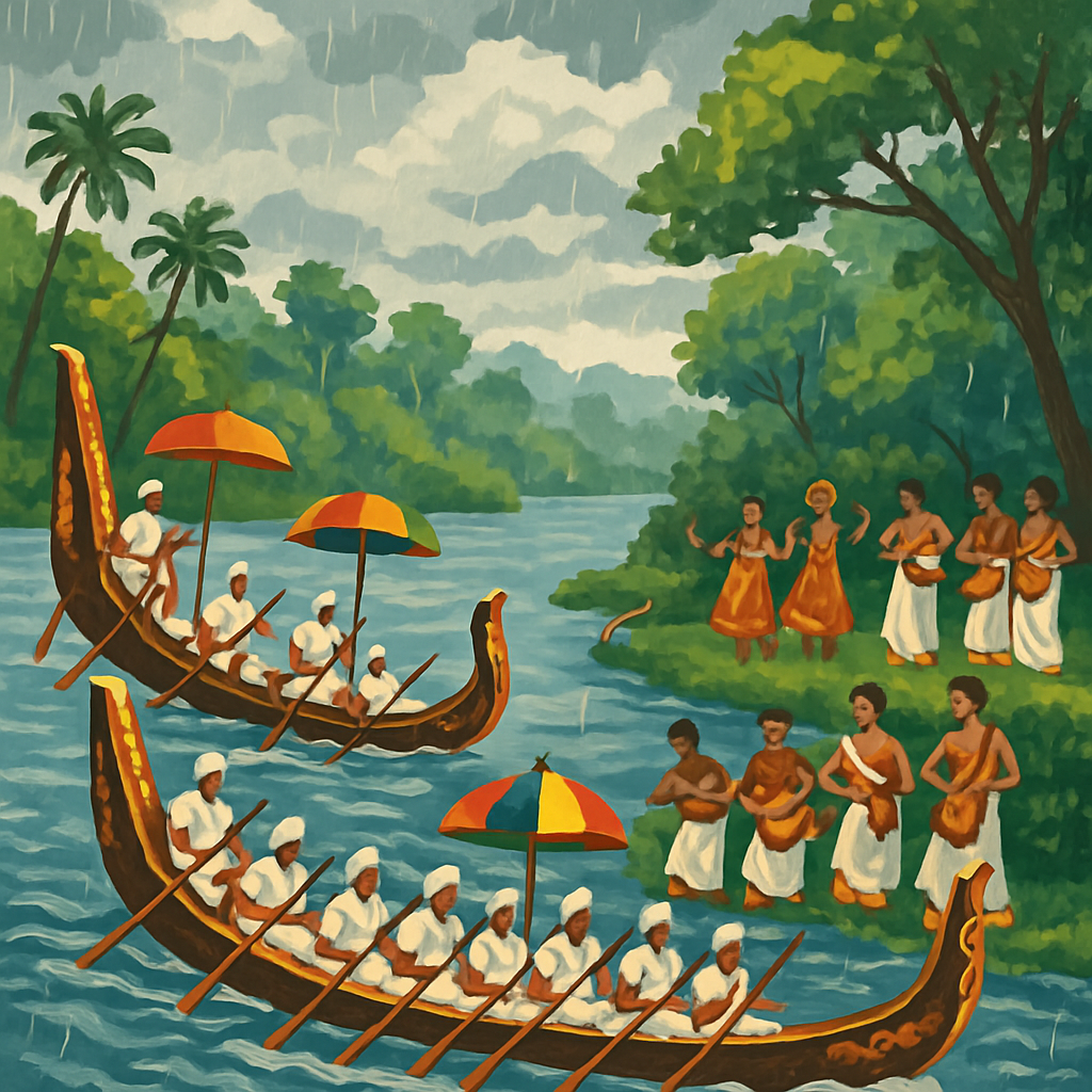 Monsoon Carnival - India Paint By Color