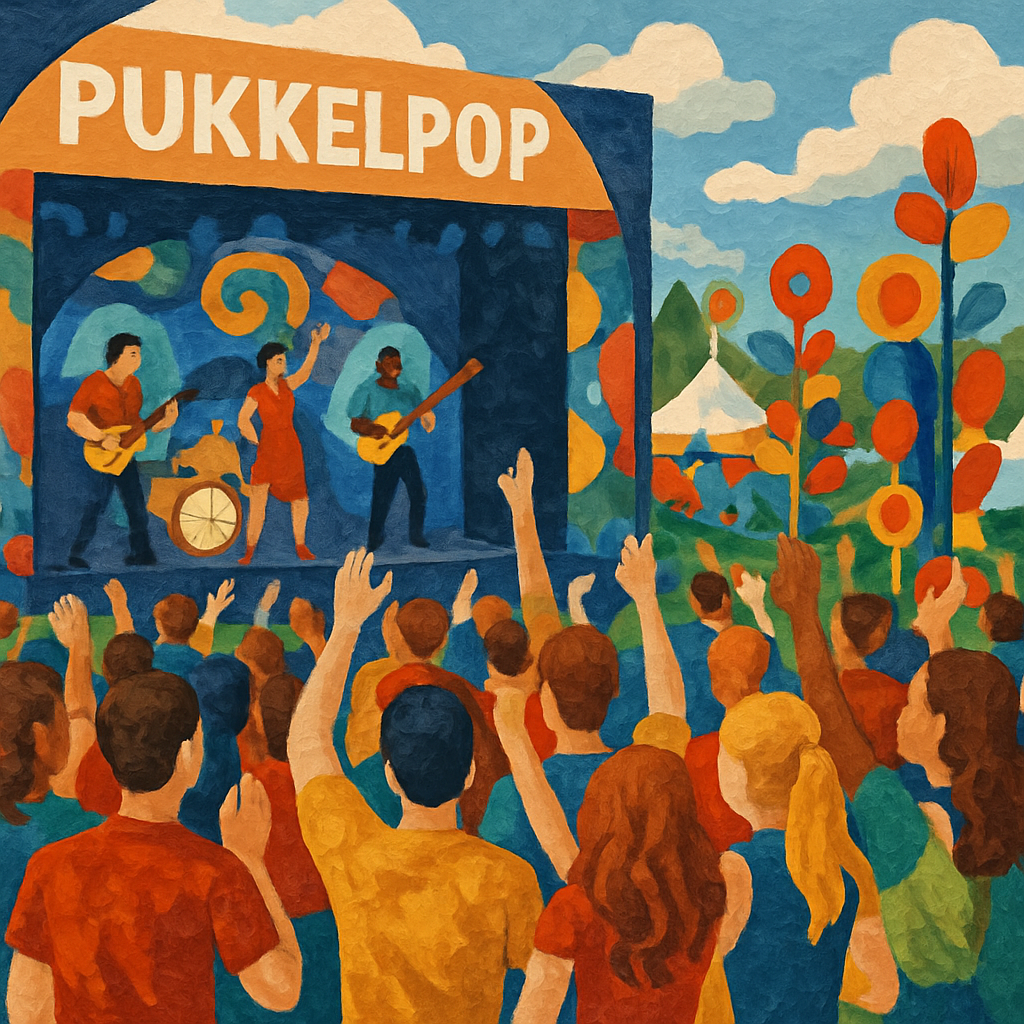 Pukkelpop Festival - Belgium Paint By Color