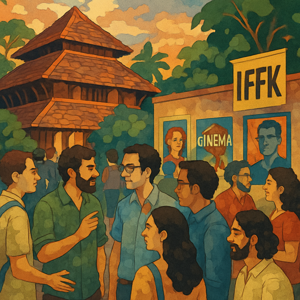 The International Film Festival Of Kerala - India Paint By Color