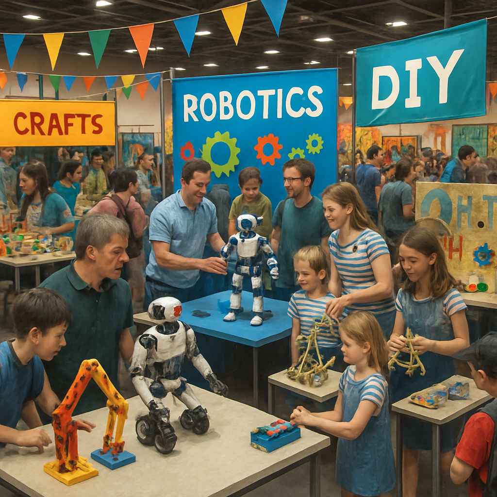 Bay Area Maker Faire - San Mateo Painting By Numbers Kit