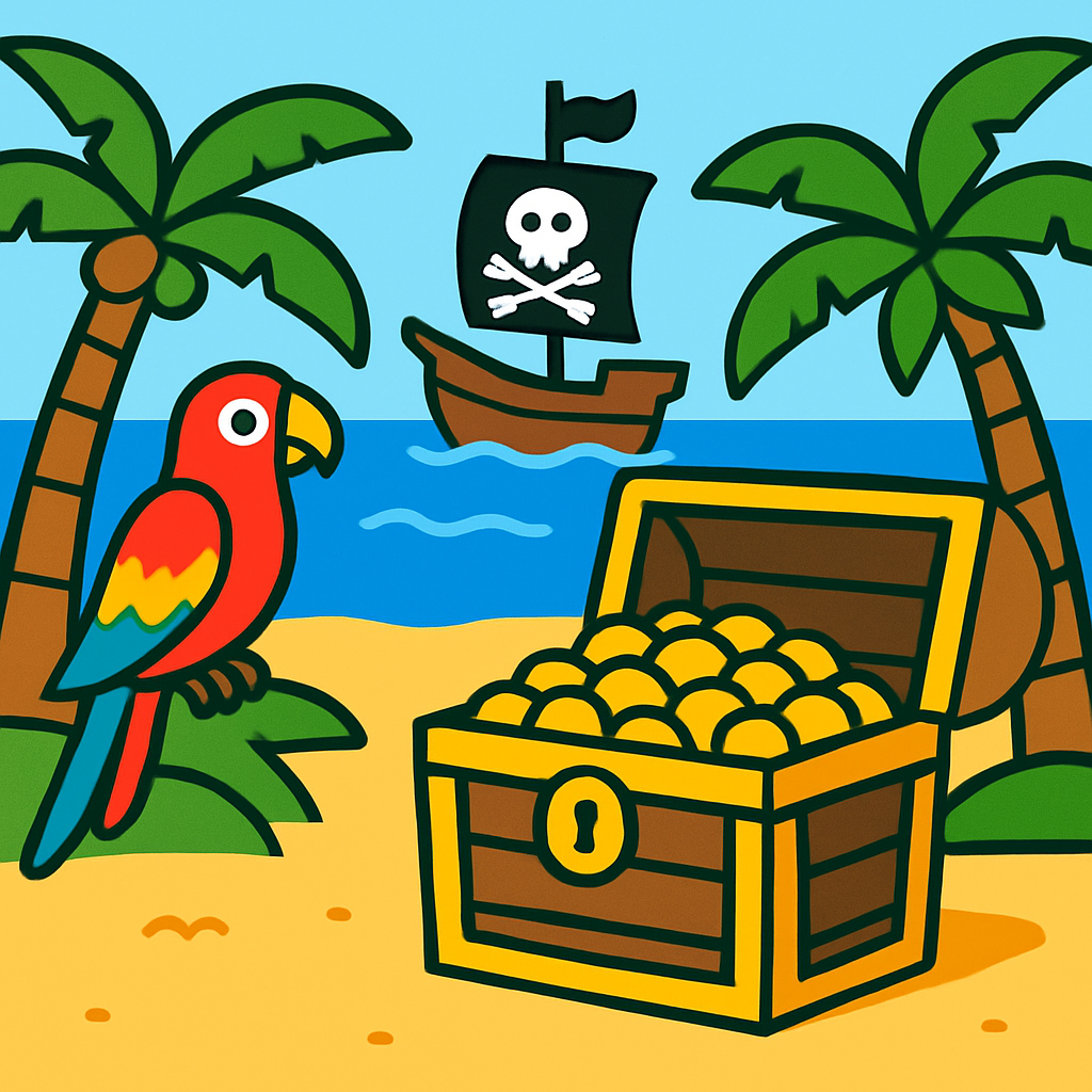 Hidden Treasures Cove Paint By Numbers