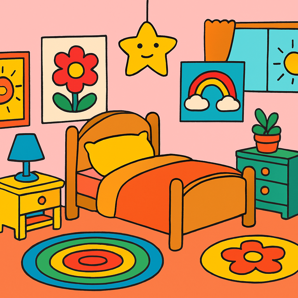 My Dream Bedroom Paint By Numbers Kits