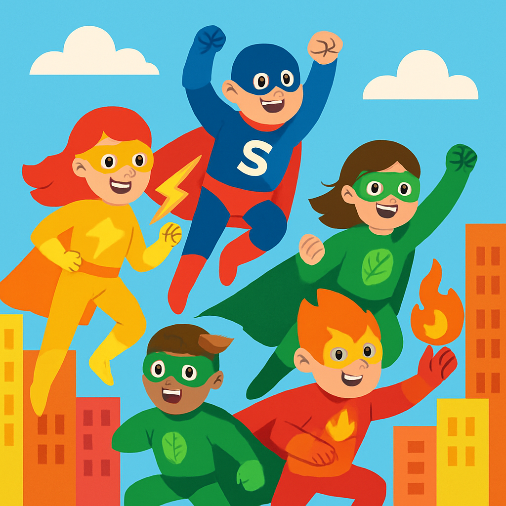 Mighty Superheroes Paint By Numbers Kits