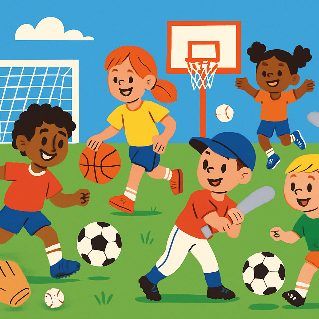 Dynamic Sports Team Paint By Numbers Kits