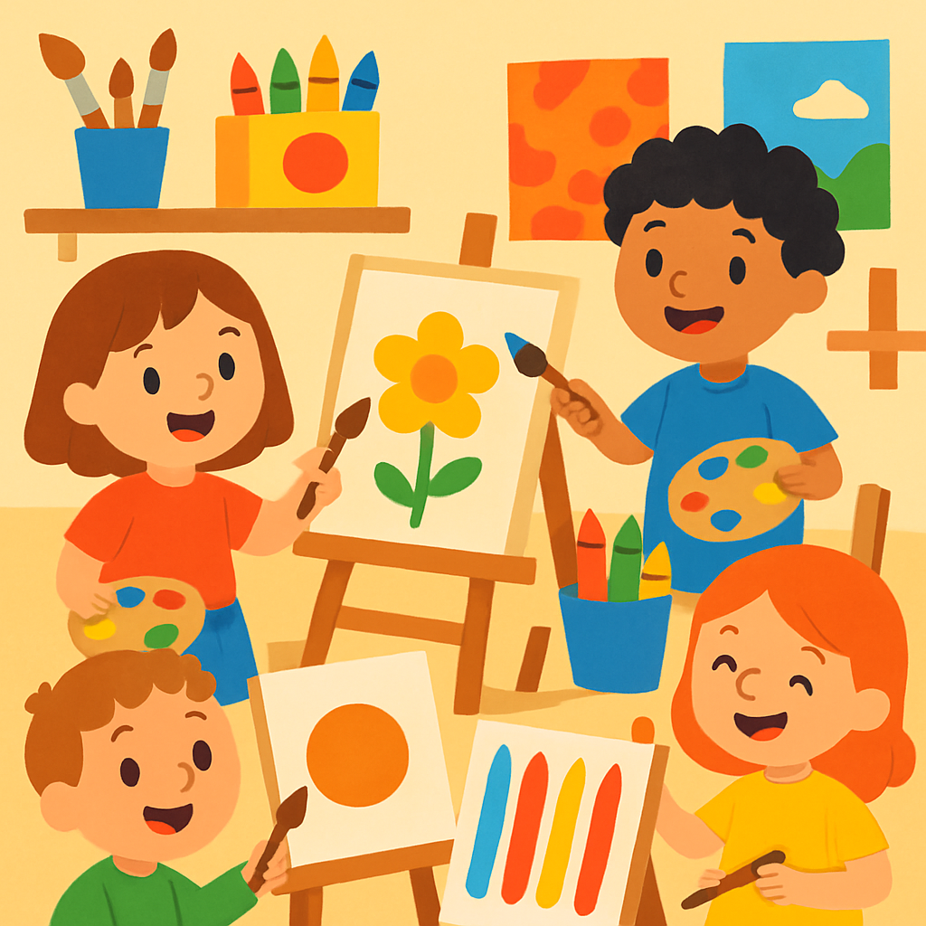 My Little Artist Studio Paint By Numbers Kits