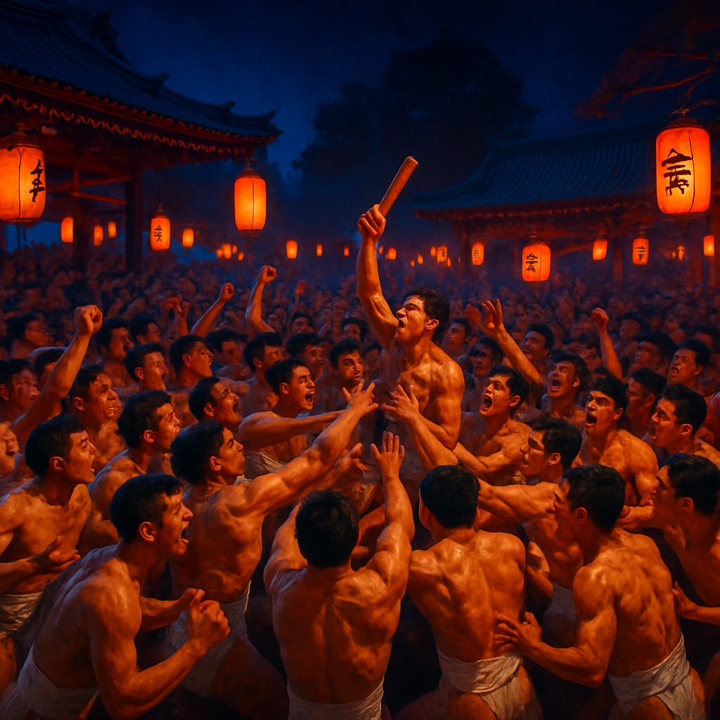 Hadaka Matsuri - Okayama, Japan Paint By Number