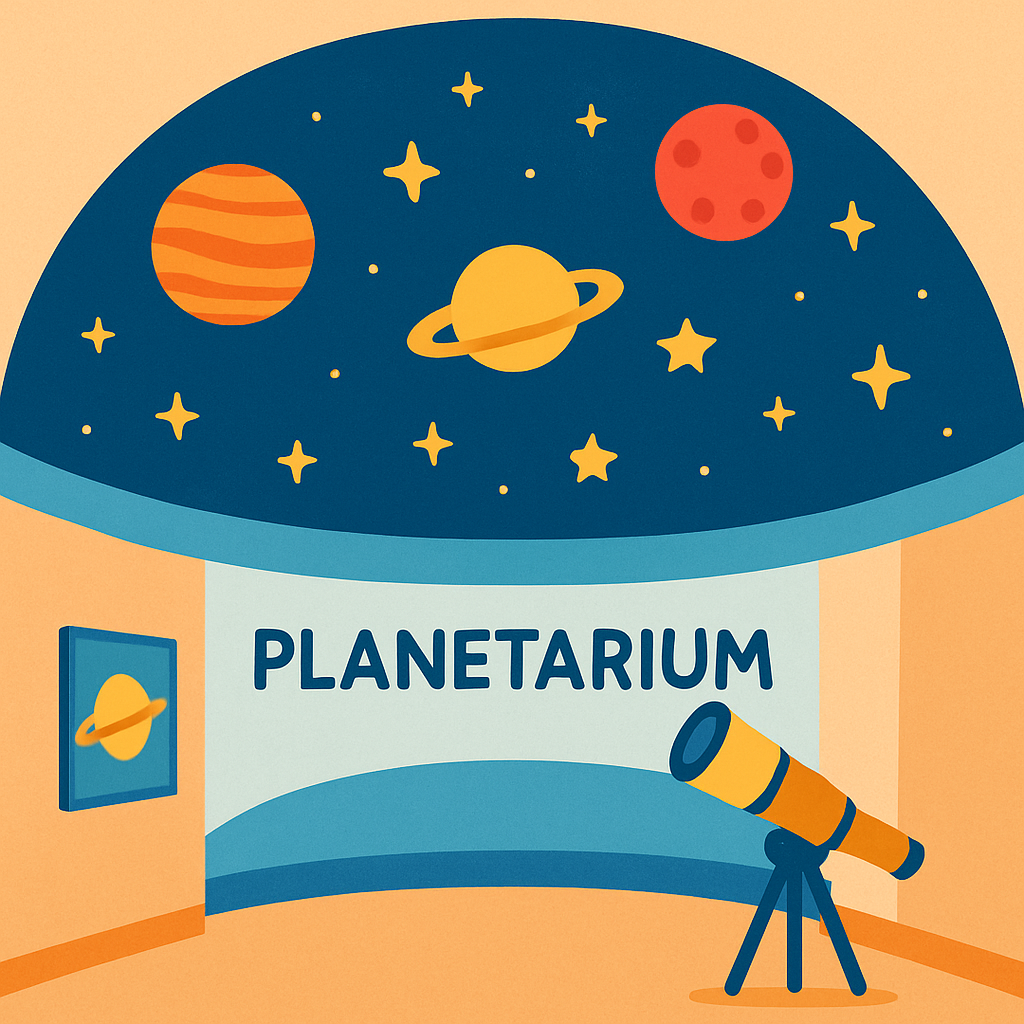 Celestial Planetarium Night DIY Paint By Numbers