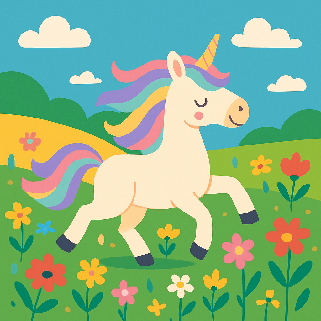 Gallant Unicorn Paint By Number