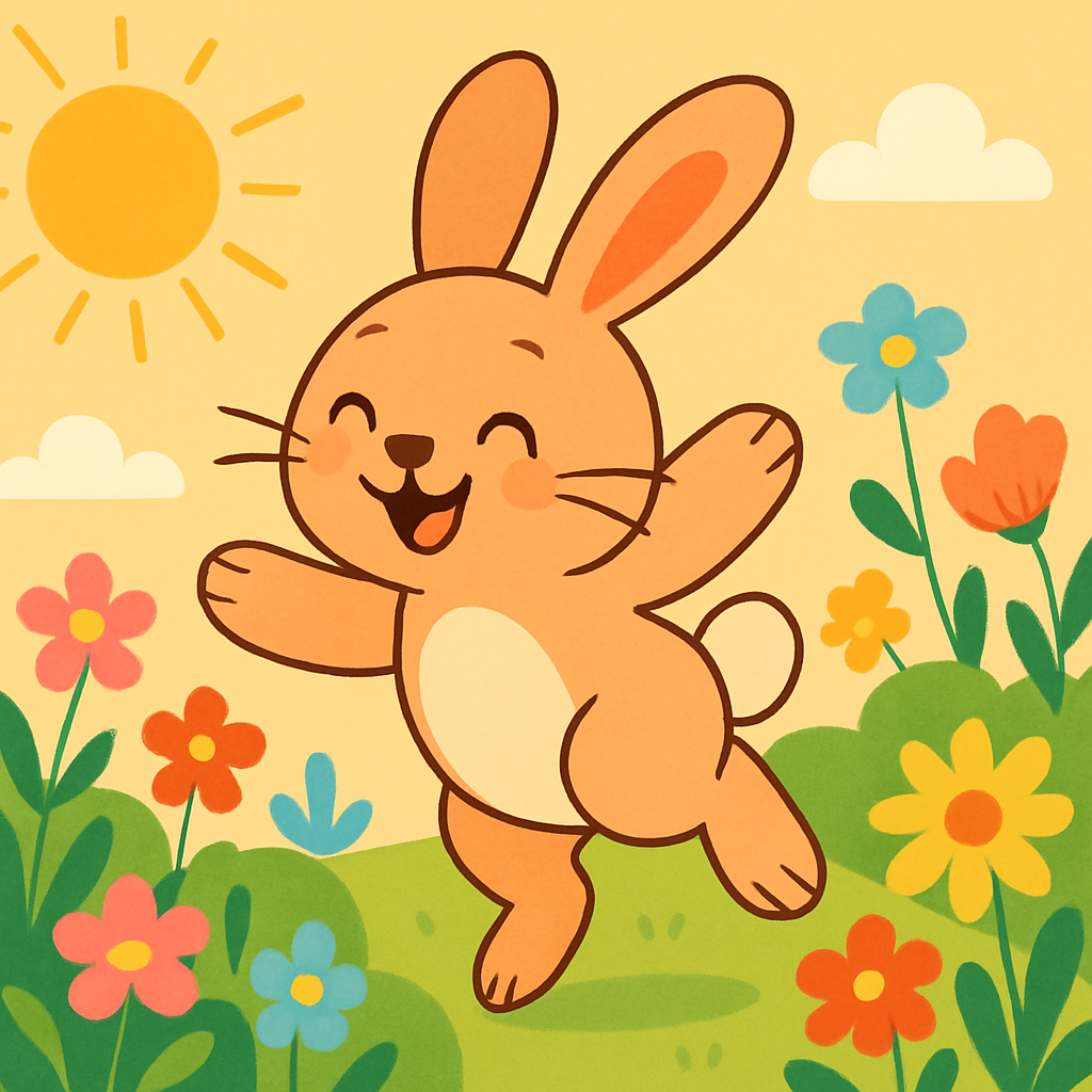 Sunshine Rabbit Paint By Number