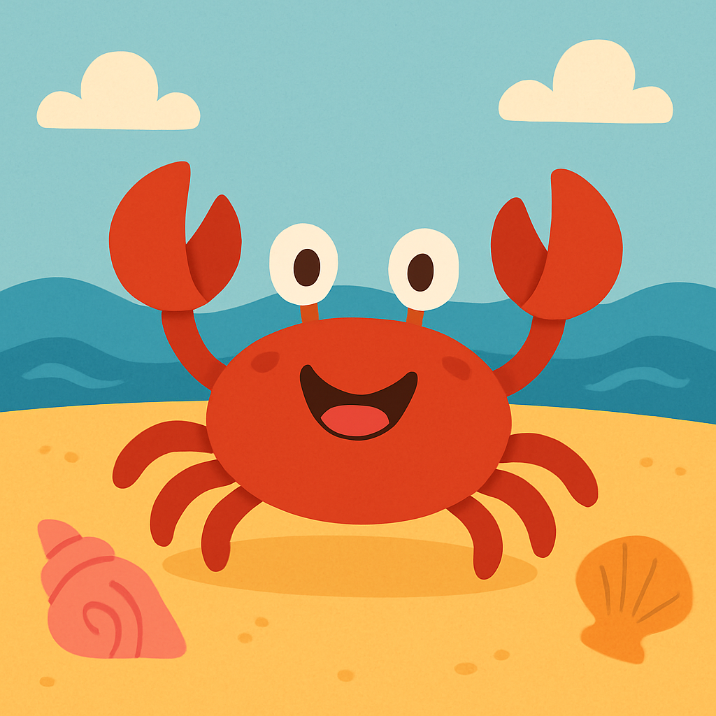 Funny Crab Paint By Number