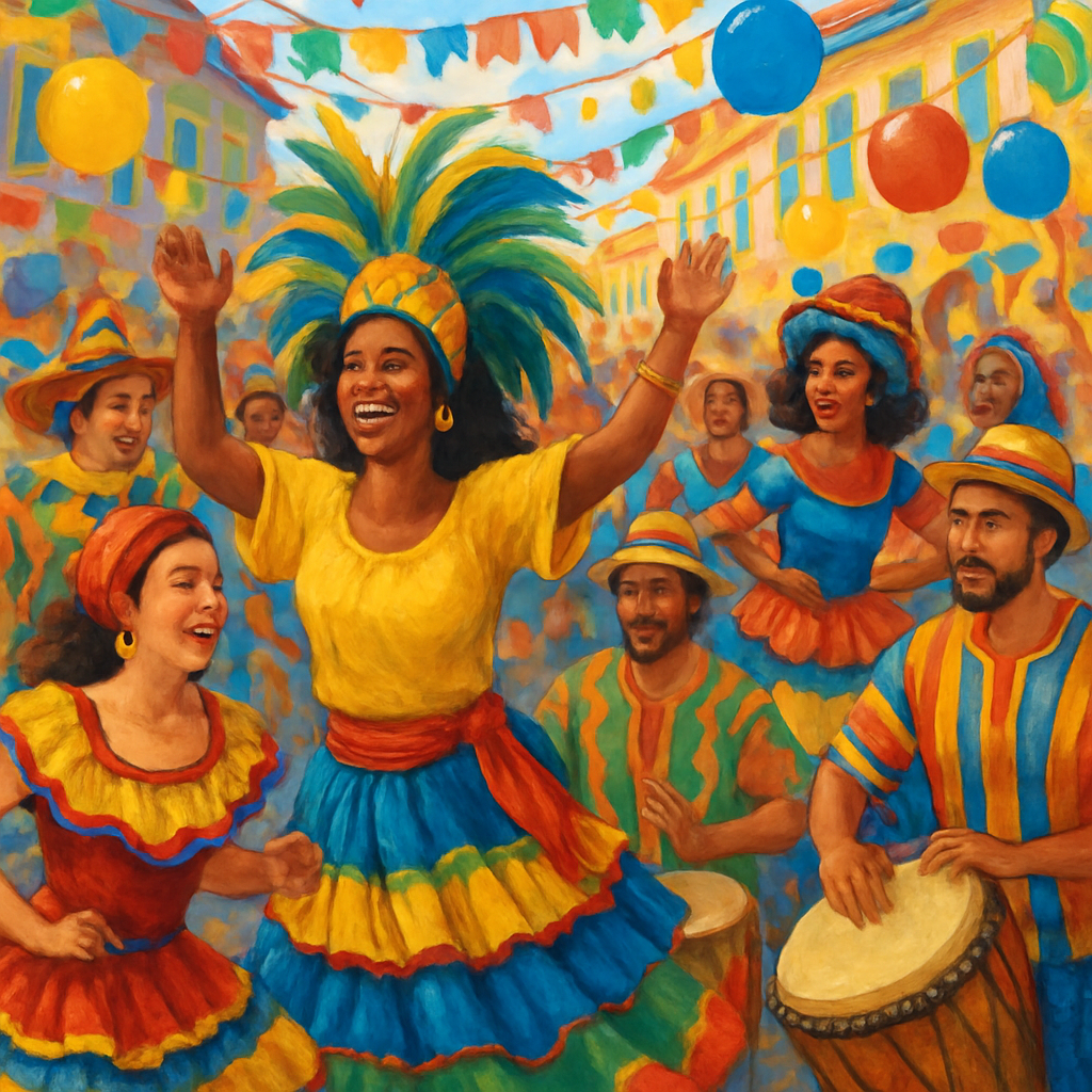 Karnaval Brasil Painting By Numbers Kit