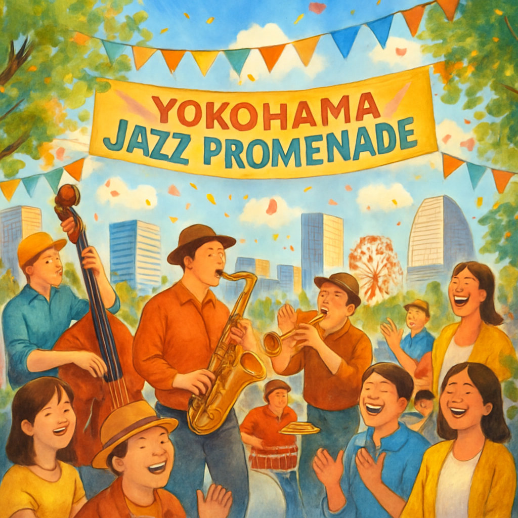 Yokohama Jazz Promenade Paint By Number