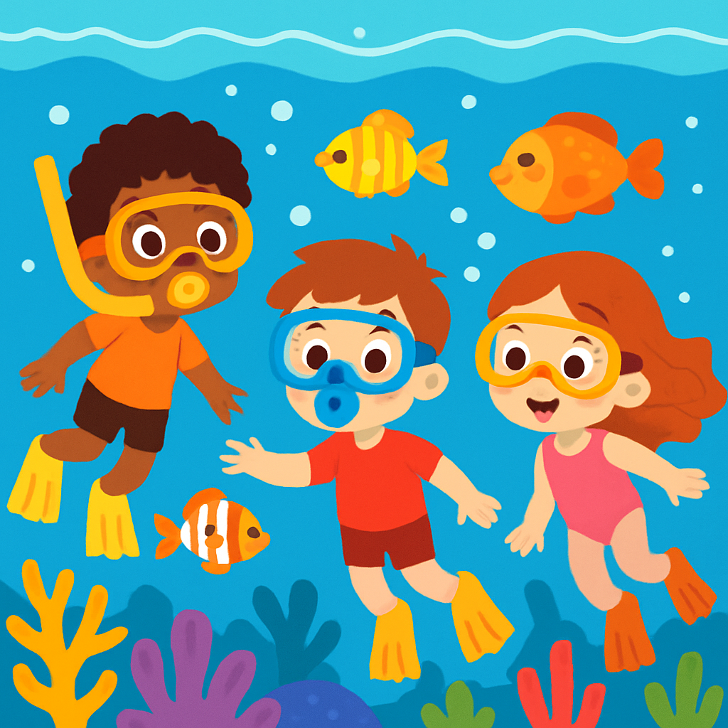 Exciting Underwater Expedition Paint By Numbers Art