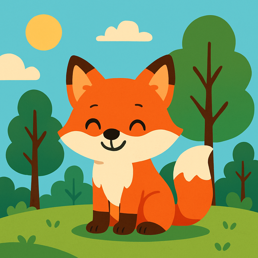 Woodland Animals Paint By Number