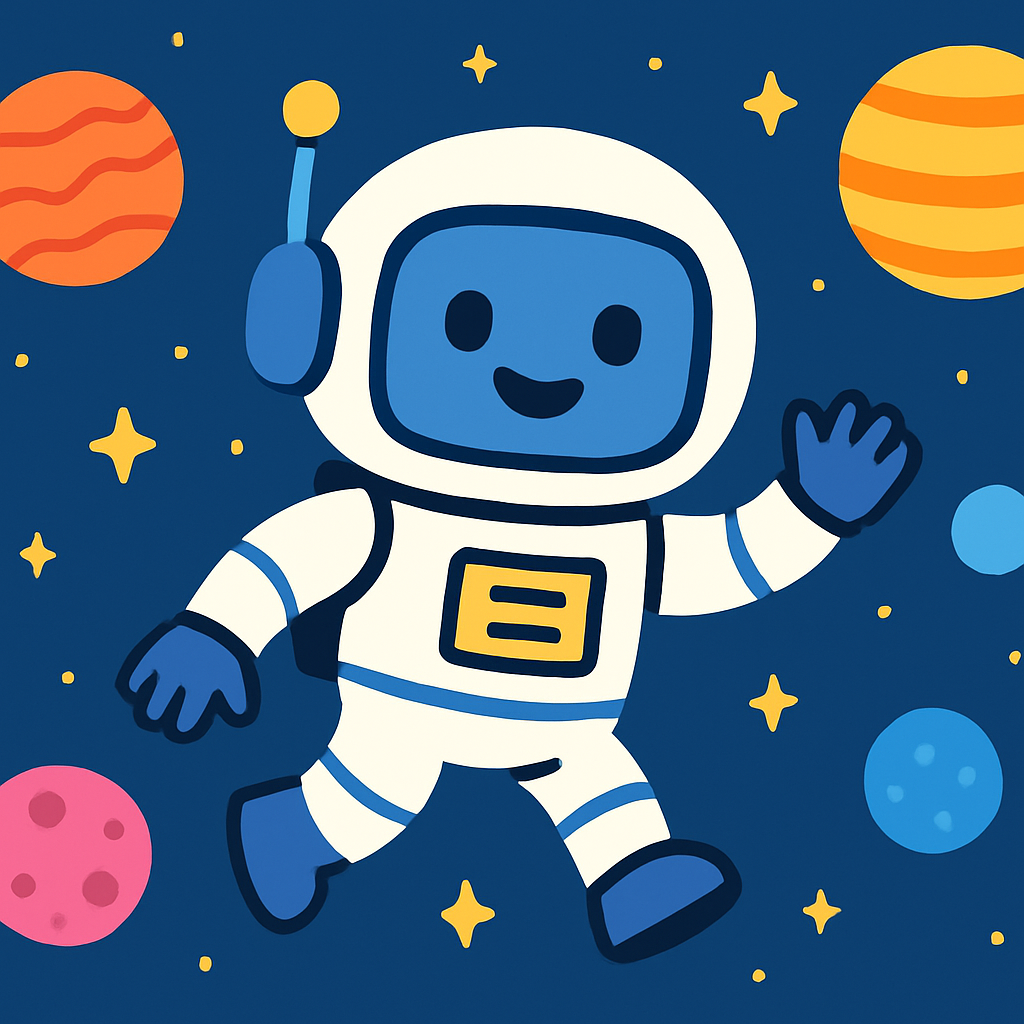 Space Explorer Robotics Paint By Numbers