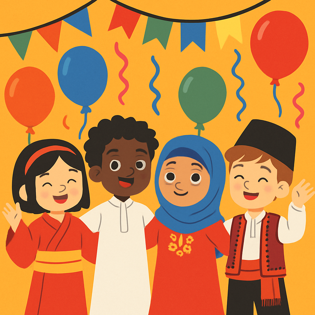 Celebrating Cultures Around The World Painting By Numbers Kit