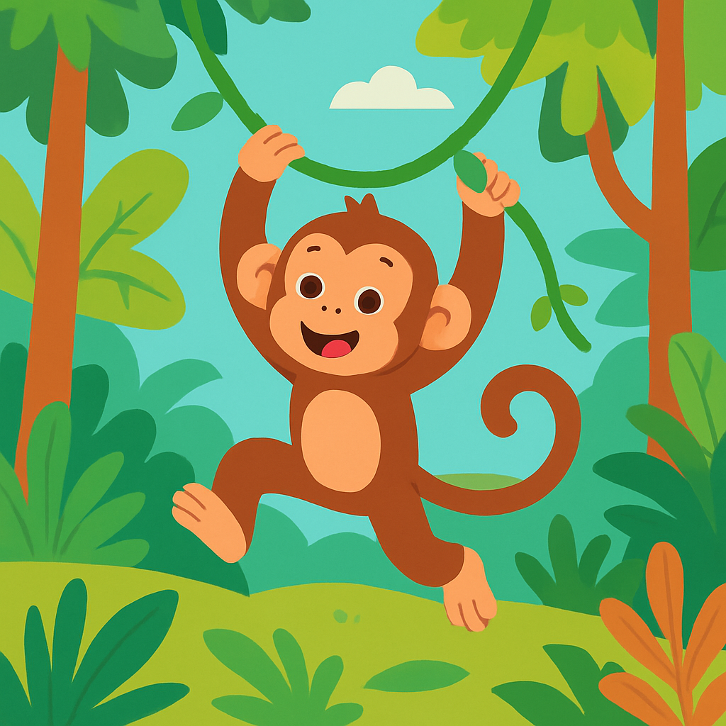 Daring Adventure Monkey Paint By Numbers Kits